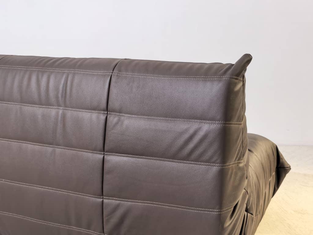 Leather Low Lounge 3 Seater