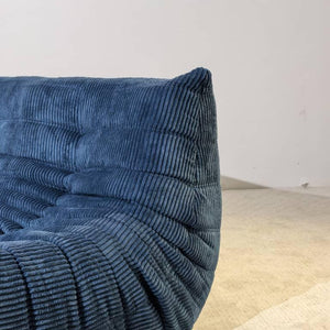 Niedriges Loungesofa 3-Sitzer aus Cord | DREAMOA