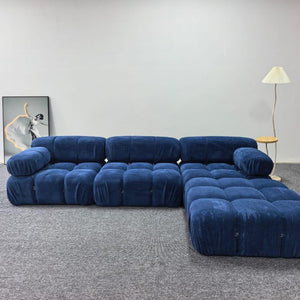 Lineares Modulsofa – 4-Block Cord – DREAMOA