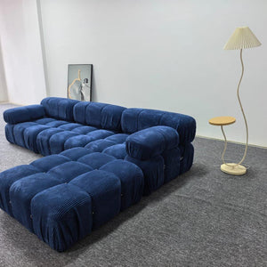 Lineares Modulsofa – 4-Block Cord – DREAMOA