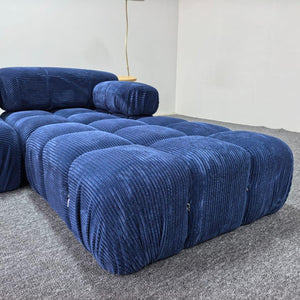 Lineares Modulsofa – 4-Block Cord – DREAMOA