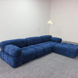 Lineares Modulsofa – 4-Block Cord – DREAMOA