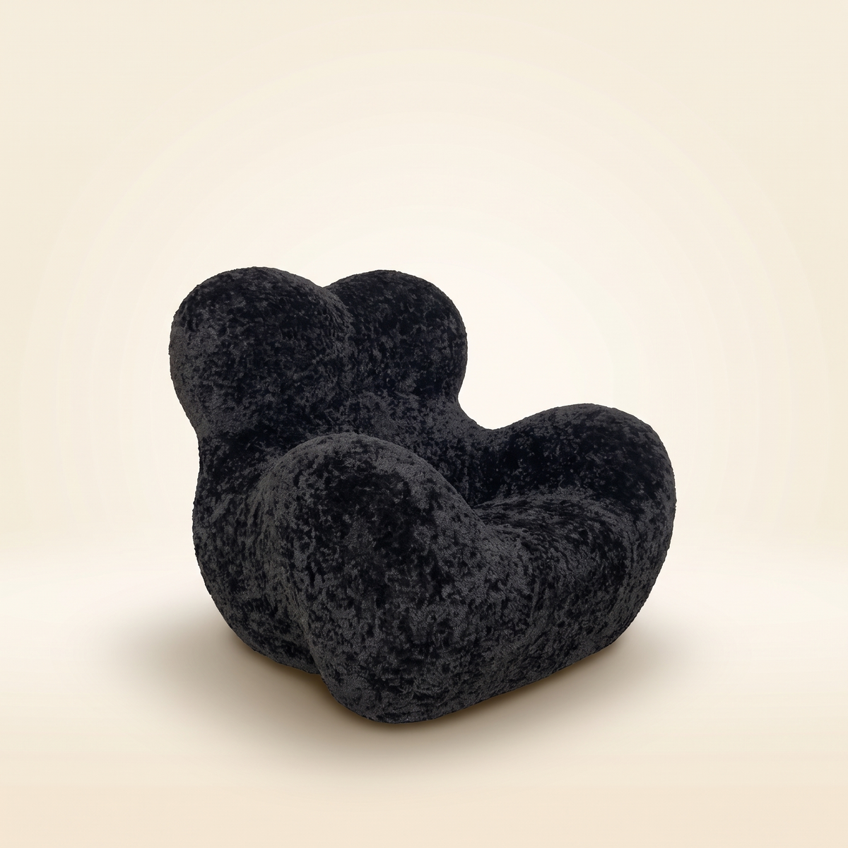 Mama Bouclé Sessel – Skulpturaler Bouclé Akzentstuhl | DREAMOA