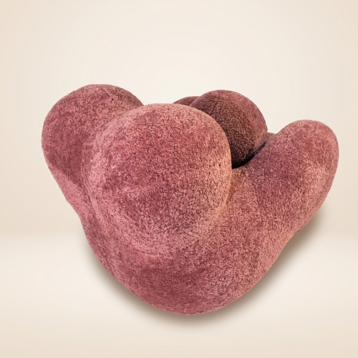 Mama Bouclé Sessel – Skulpturaler Bouclé Akzentstuhl | DREAMOA