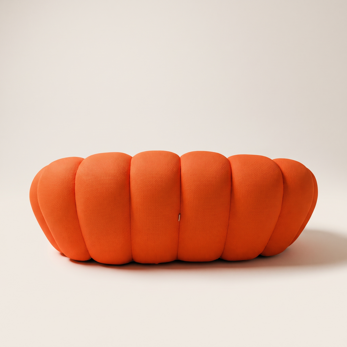 Rounded Bubble-Silhouette Sofa – 2-Seat