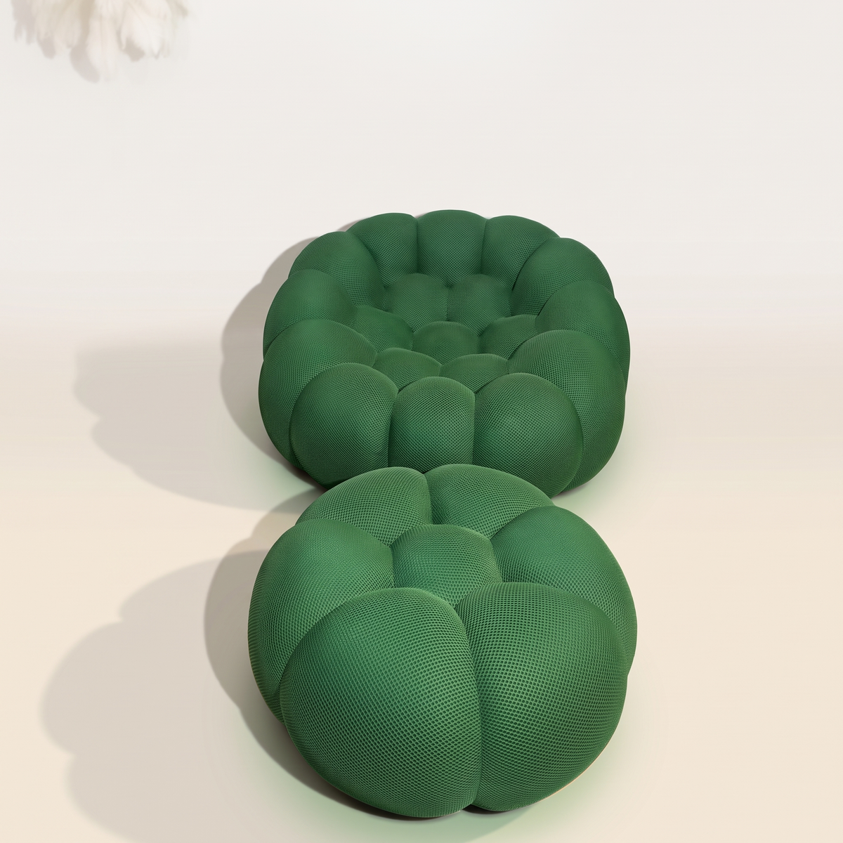 Cocoon Bubble Sofa & Ottoman Set| DREAMOA