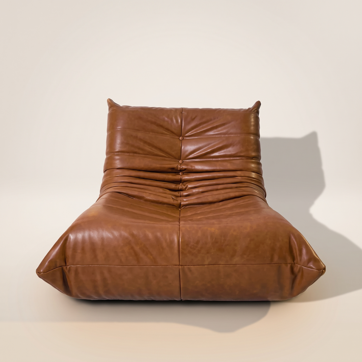 Low Lounge Modulset aus Leder | DREAMOA