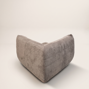 Modulares Eckelement aus Wildleder – Low Lounge Kollektion | DREAMOA