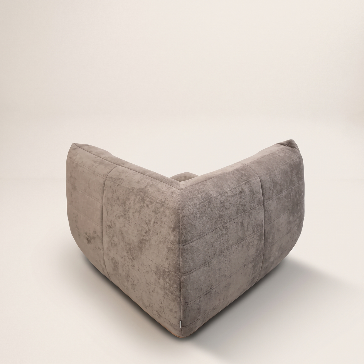 Modulares Eckelement aus Wildleder – Low Lounge Kollektion | DREAMOA