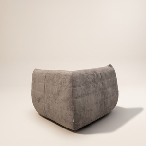 Modulares Eckelement aus Wildleder – Low Lounge Kollektion | DREAMOA